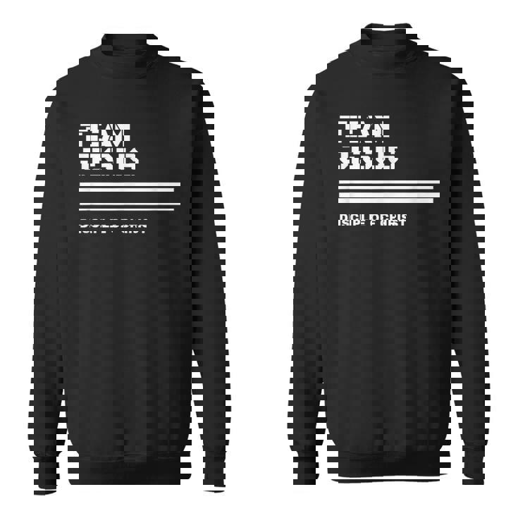 Team Jesus キリストの弟子 詩、聖書、キリスト教徒 スウェットシャツ