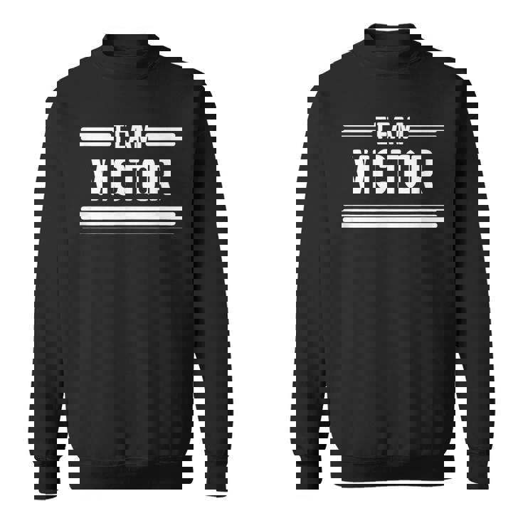 Teamictor ファミリーネーム スウェットシャツ