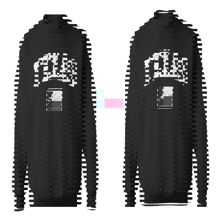 Texas Flag Of Texas Worn Classic スウェットシャツ