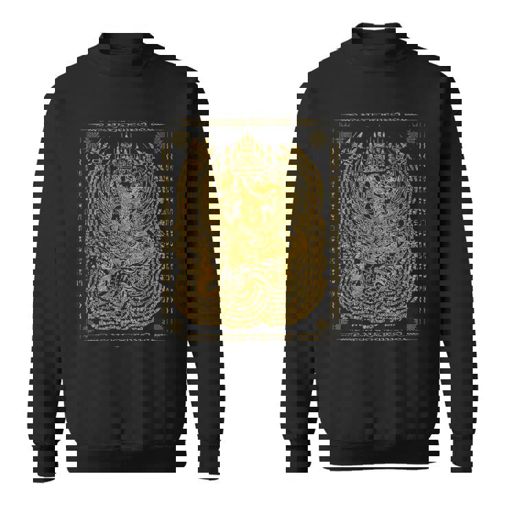 Thailandak Yant Tattoo Magical Thai Tattoos Thailand スウェットシャツ