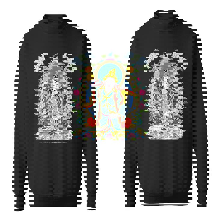 Thangka ブッダ ヨガ 曼荼羅 瞑想 仏教 ナマステ スウェットシャツ