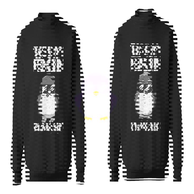 This Is My Penguin パジャマ シャツ キッズ ボーイズ ペンギン好き スウェットシャツ