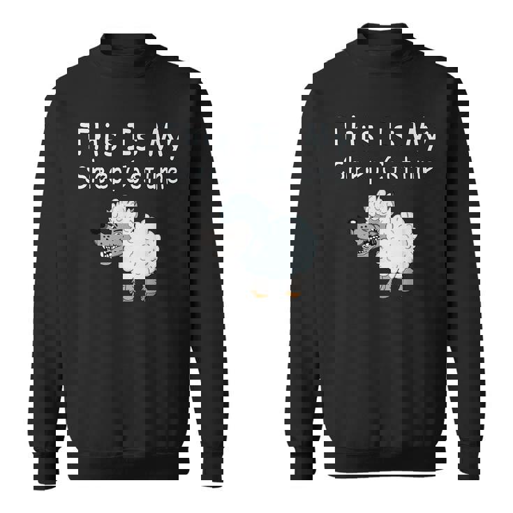 This Is Myheep Costume 羊の皮を被った狼 面白い羊 スウェットシャツ