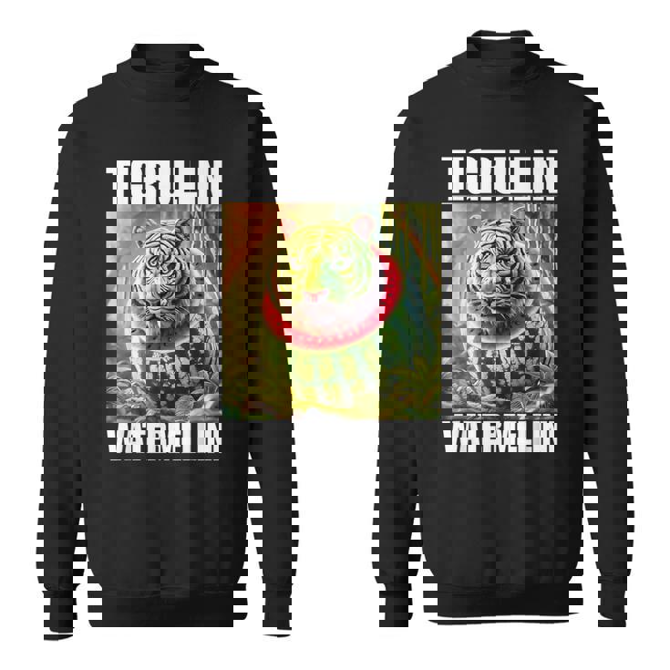 Tigrullini Watermellini イタリアンブレインロットミーム スウェットシャツ