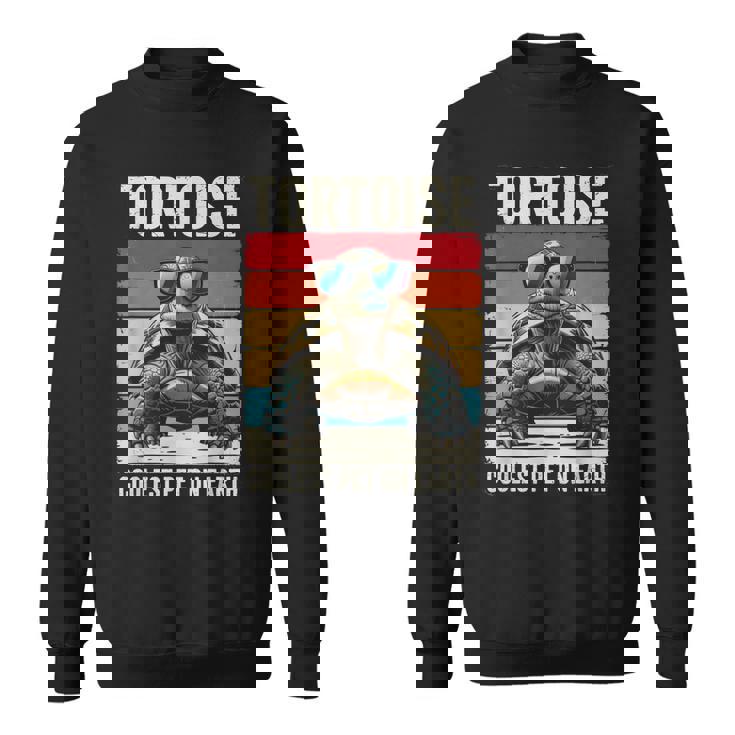 Tortoise 地球上で最もクールなペット、面白いカメ スウェットシャツ