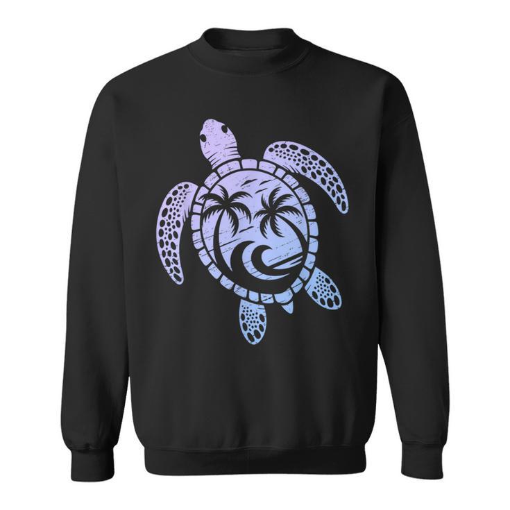 Débardeur Imprimé Tortue De Mer Et Palmiers – Coupe Classique, Léger, Unisexe - 7