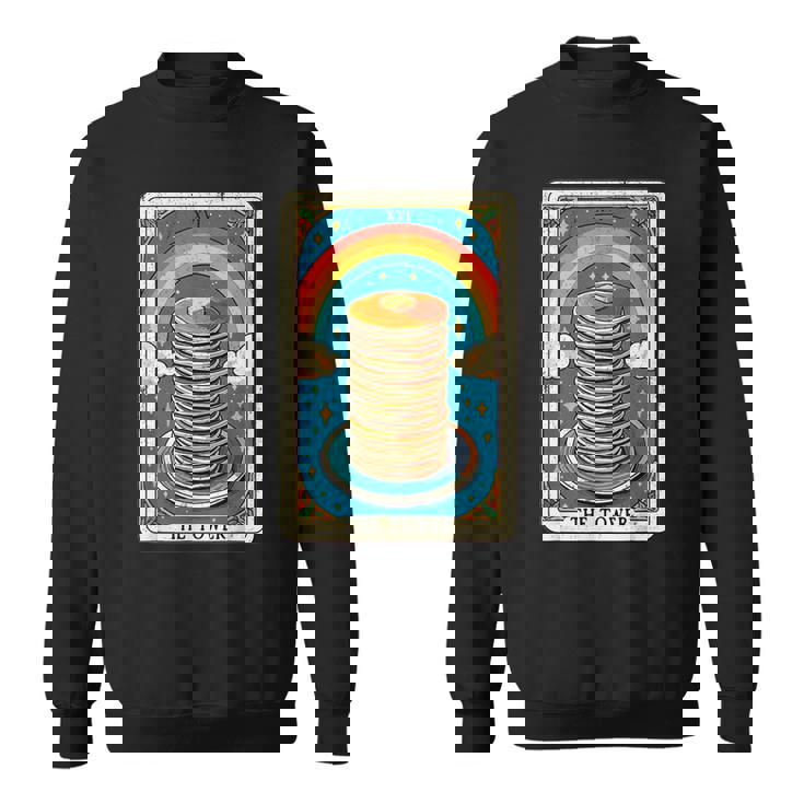 The Tower タロットカード パンケーキタワー 朝食愛好家 スウェットシャツ