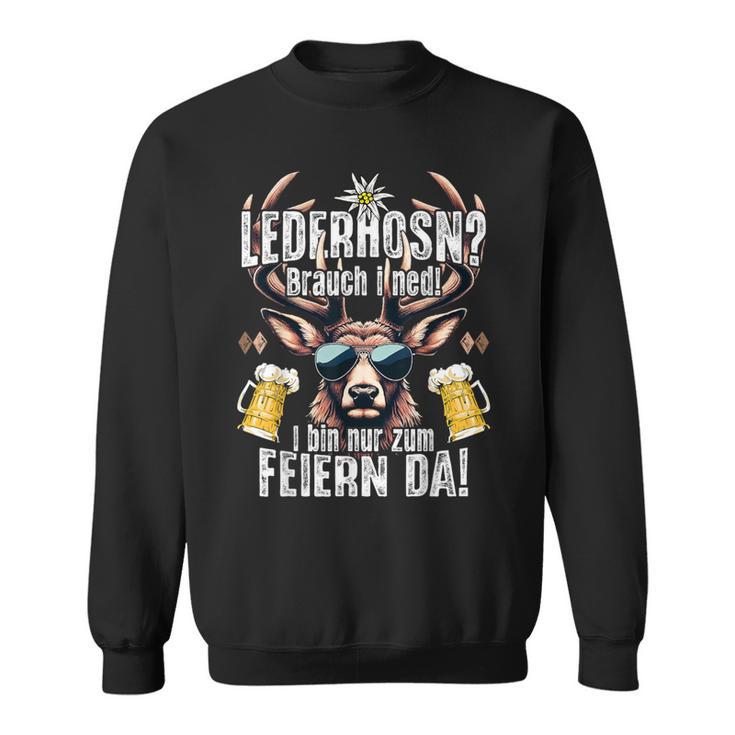 Traditional Leather Trousers Suitable For Oktoberfest S Sweatshirt