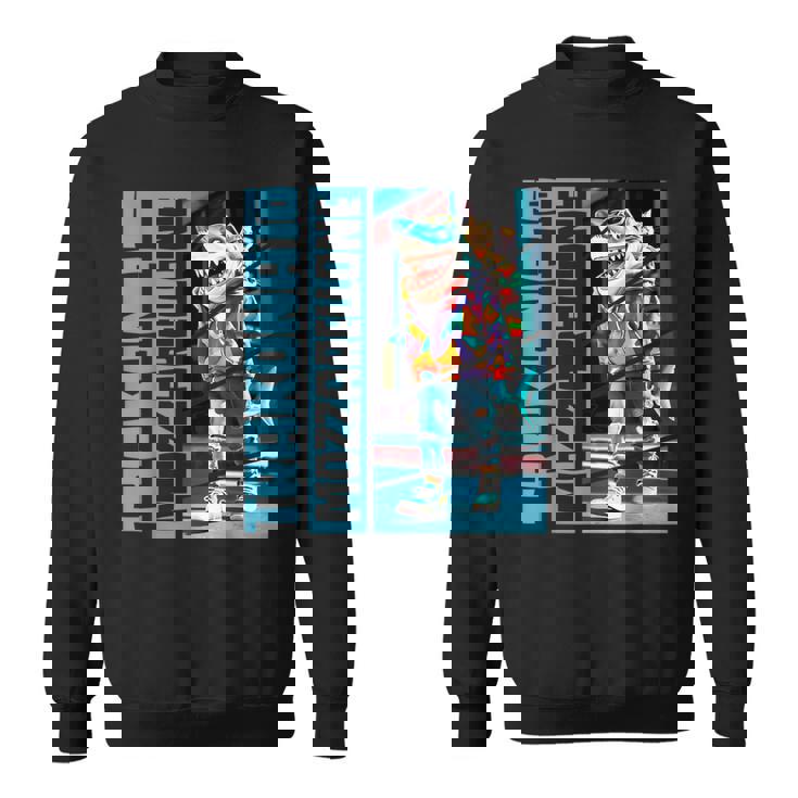 Trakonato Mozzarellone ブレインレッドトララサメ 面白い スウェットシャツ