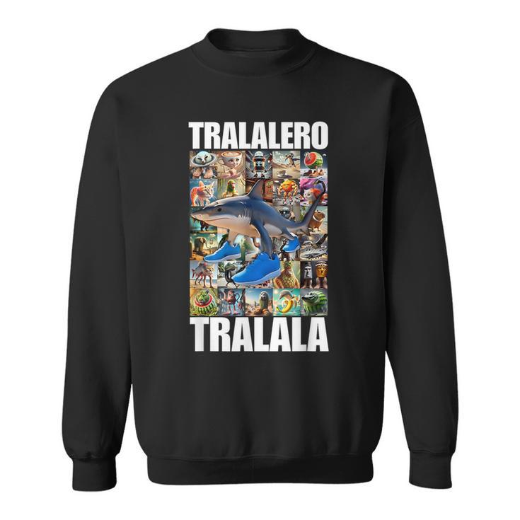 Tralalero Tralala イタリアンブレインロットミーム スウェットシャツ