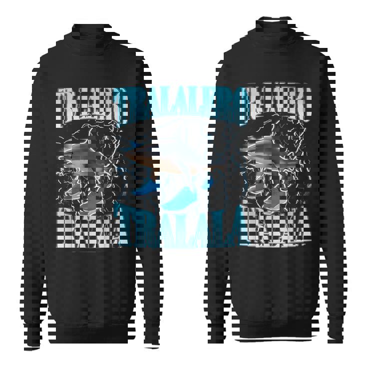 Tralalero Tralala 面白い イタリアン ブレイン ミーム ボーイズ キッズ スウェットシャツ