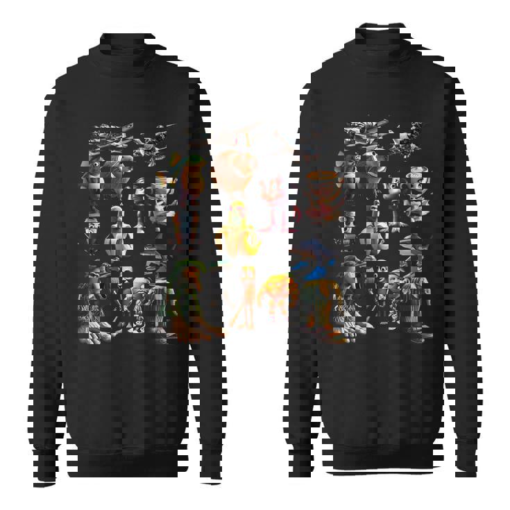 Tralalero トラララ ボンバルディーノ クロコディロ イタリアン ブレイン ミーム スウェットシャツ