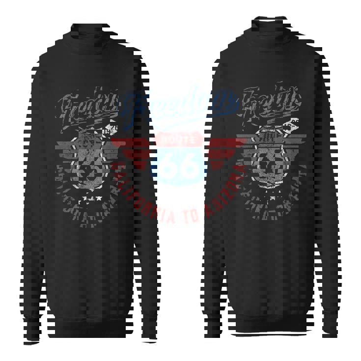 Trendy Route 66 Freedom California To Arizona 1926 スウェットシャツ