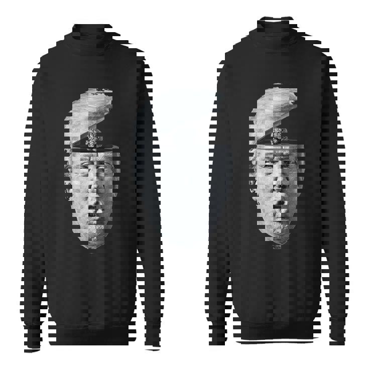 Trump Brain Anti-Trump スウェットシャツ