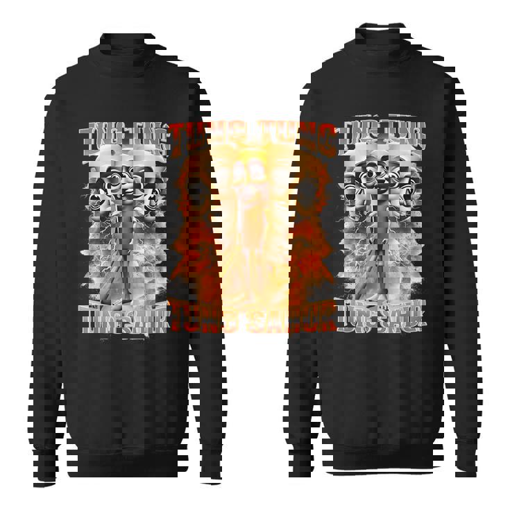 Tung Tung Tungahur イタリアのブレインロット、面白い野球バット スウェットシャツ