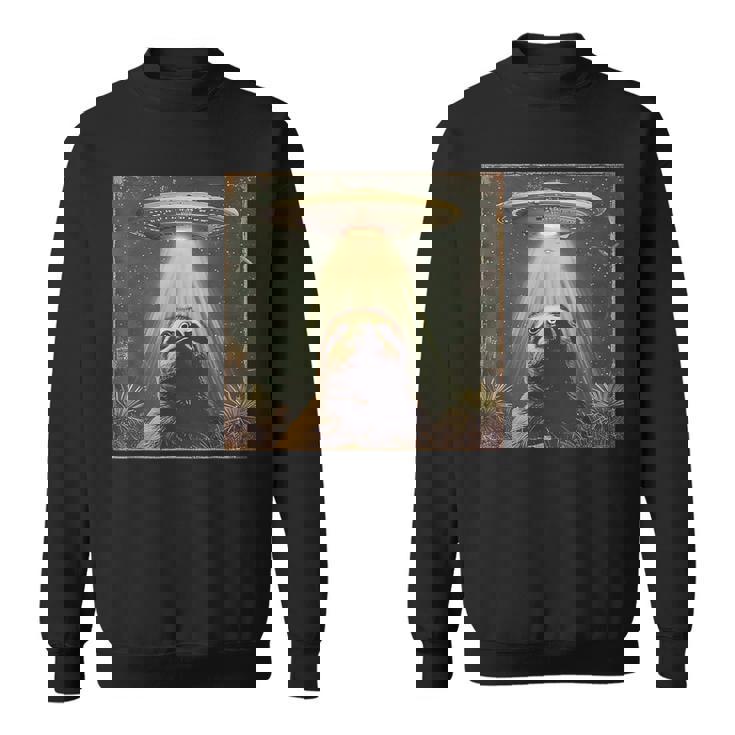 Ufo と面白いナマケモノのセルフィー、面白いナマケモノ スウェットシャツ