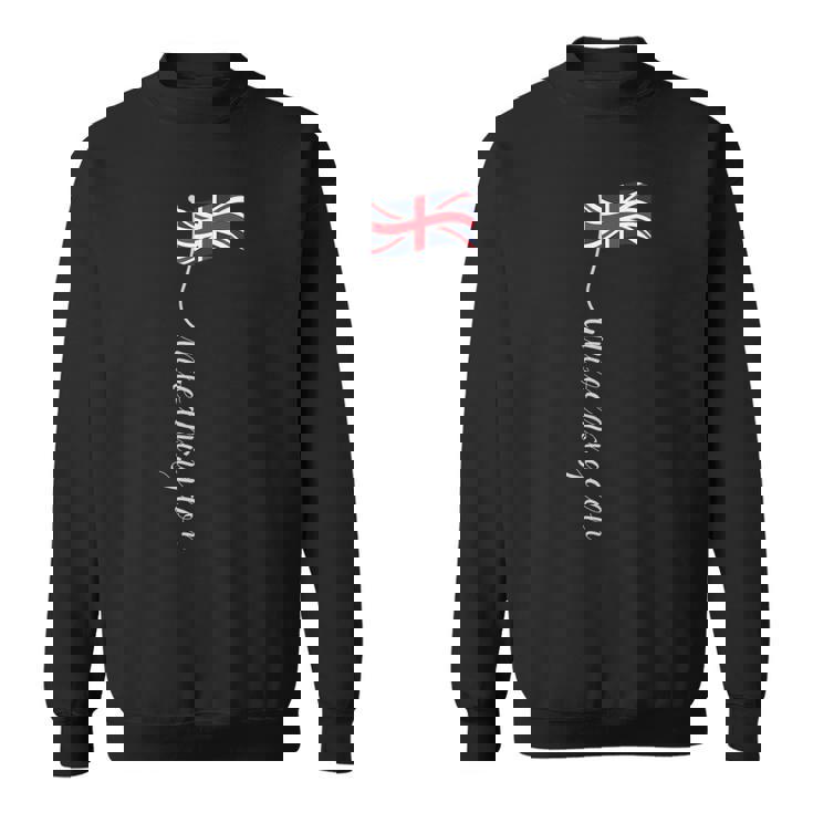 Uk 英国 シグネチャー ユニオンジャック フラッグポール イギリス用 スウェットシャツ