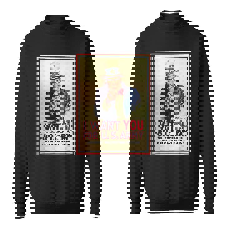Uncleam I Want You For Us Army ビンテージポスターtシャツ スウェットシャツ