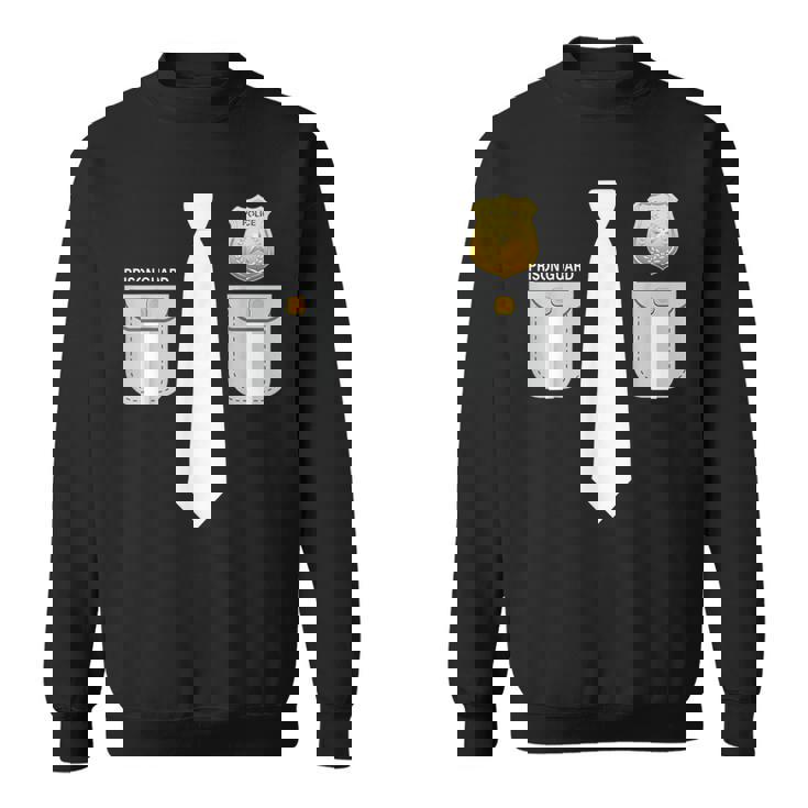 Usa 刑務所警備員コスチューム 矯正ガードユニフォーム スウェットシャツ