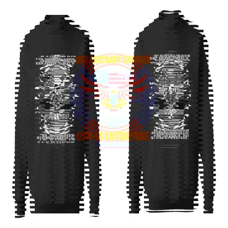 Uss Cvn-65 エンタープライズ、飛行機、航空 スウェットシャツ