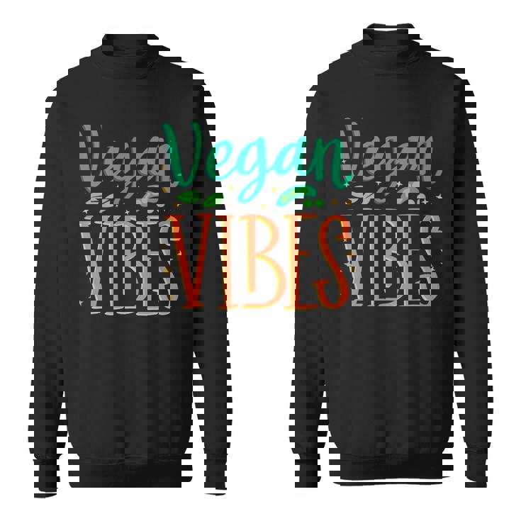 Veganibes 面白いヴィーガン主義 ベジタリアン 植物 ヴィーガン スウェットシャツ