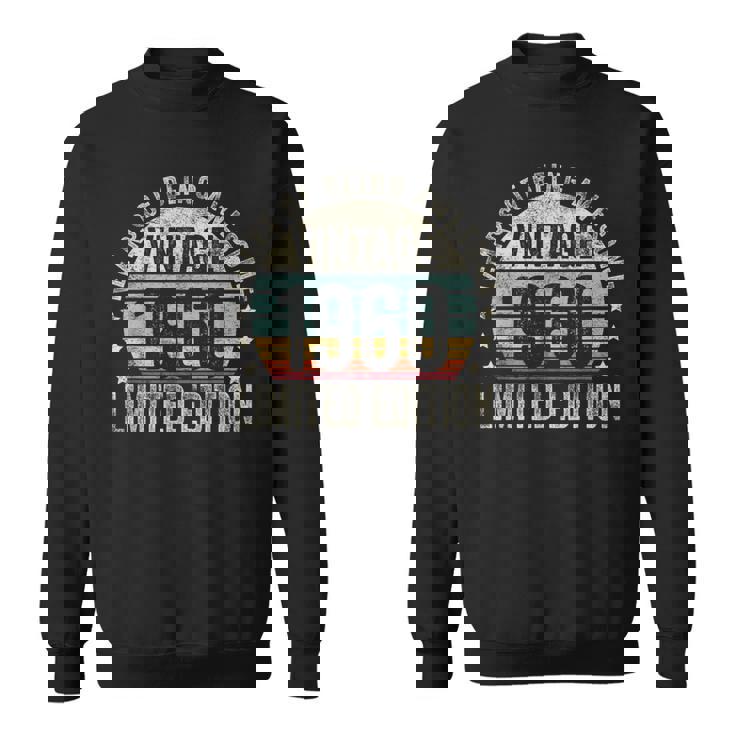 Vintage 1960 T For Retro 1960 Birthday スウェットシャツ