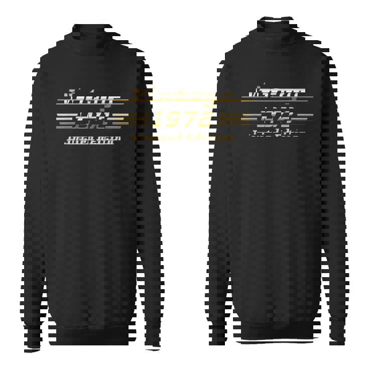 Vintage 1972 53歳の誕生日 クラシックカー スウェットシャツ