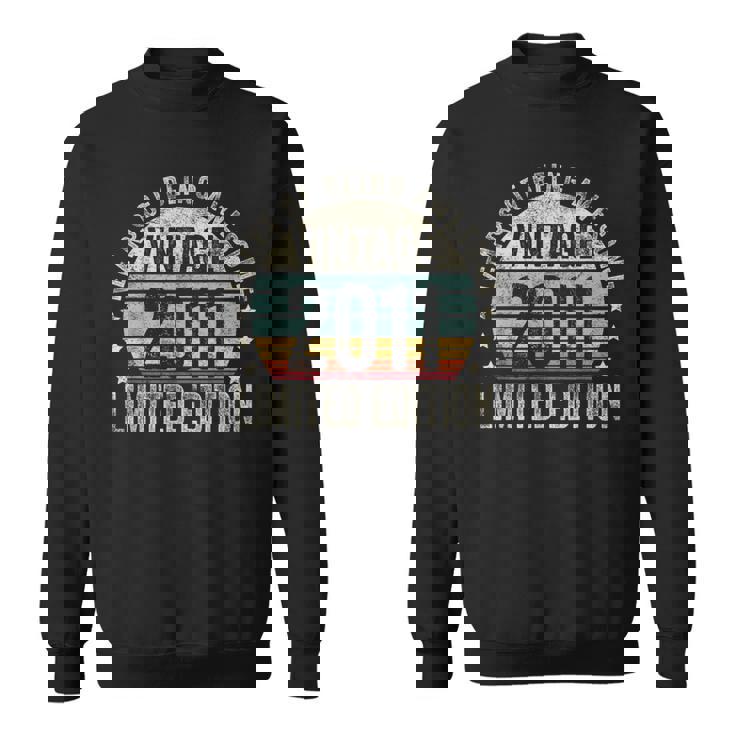 Vintage 2011 T For Retro 2011 Birthday スウェットシャツ