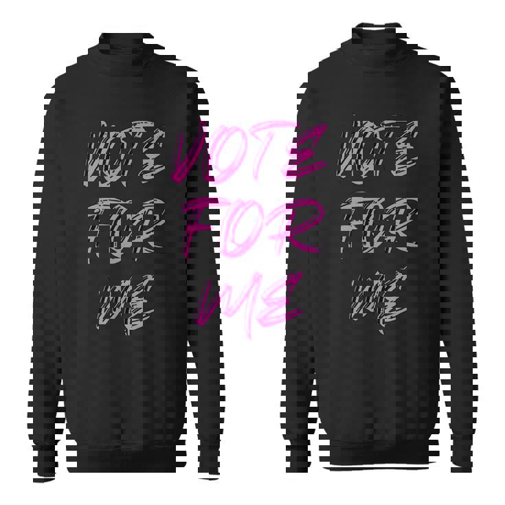 Vote For Me 選挙日 生徒会アパレル スウェットシャツ