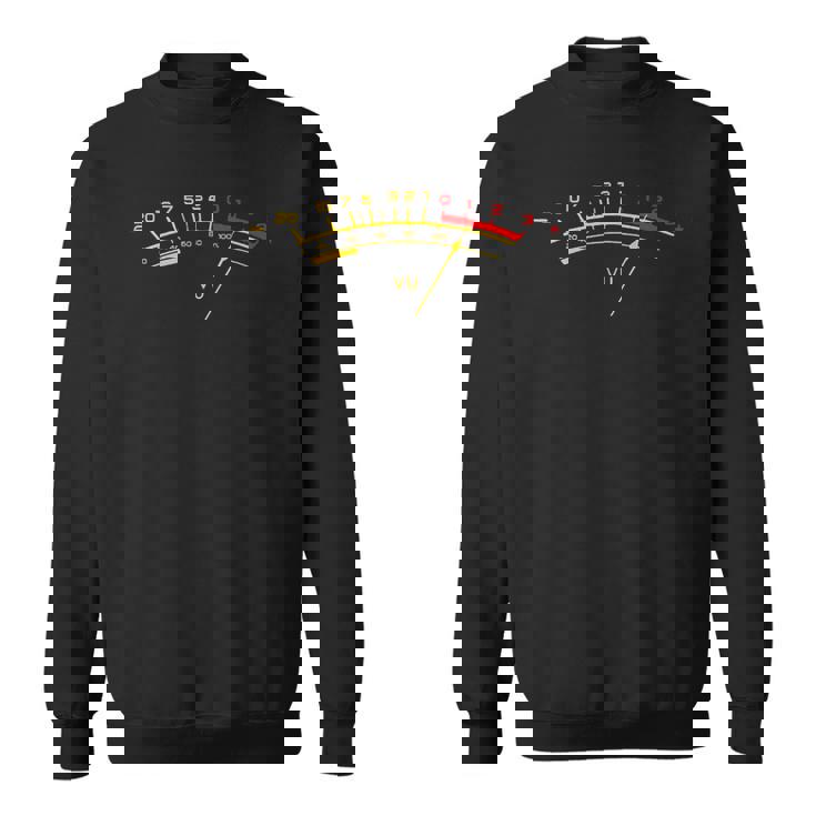 Vuメーターサウンドレベルスタジオ スウェットシャツ