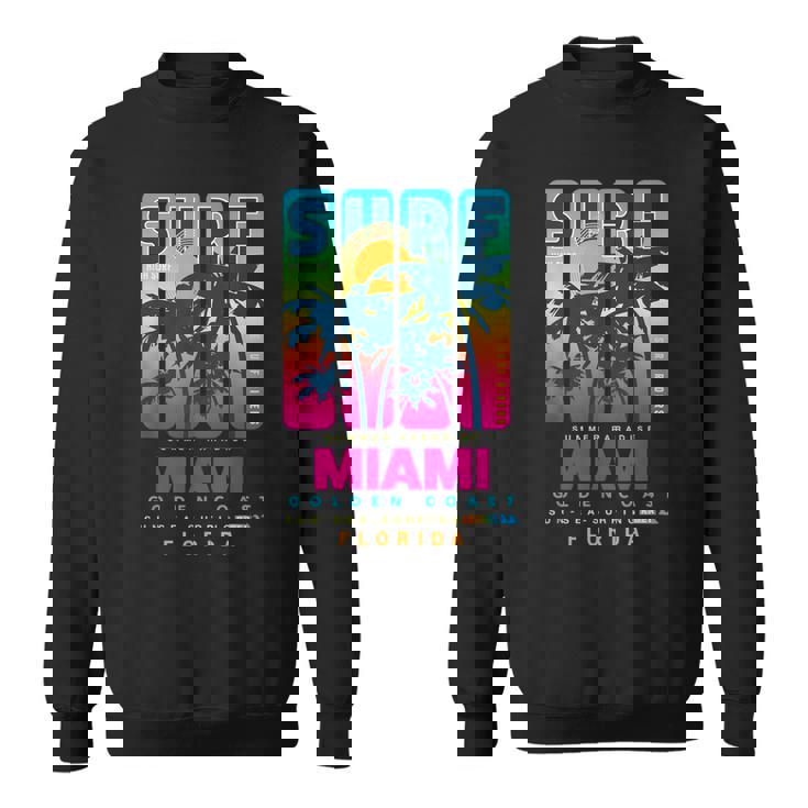 Wear Miami Florida Miami Colorfulunrise Graphic スウェットシャツ