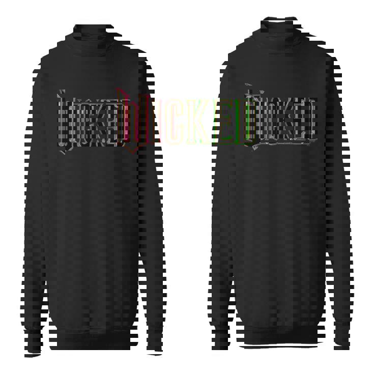 Wicked Pink And Green ロゴ スウェットシャツ