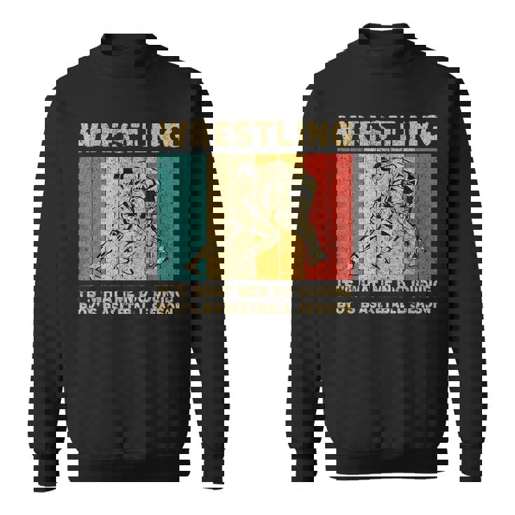 Wrestling It's What Do ビンテージレスリングレスラー スウェットシャツ