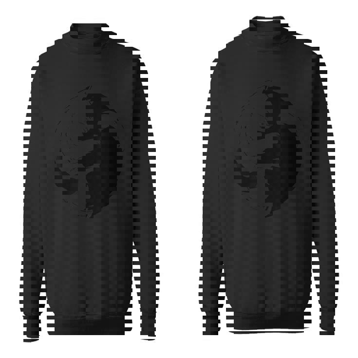 Ying Yang Cat Ying Yang Cat Japanese スウェットシャツ