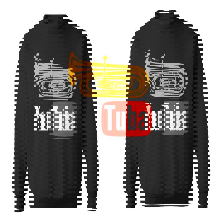 Youtuba おもしろ金管楽器 スウェットシャツ