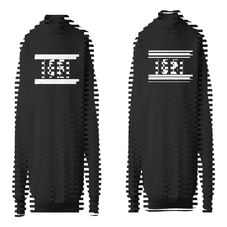 「Iori」ヘボン式「いおり」「イオリ」下の名前 ローマ字 名入れ 名乗り ラテン文字 綴り スウェットシャツ