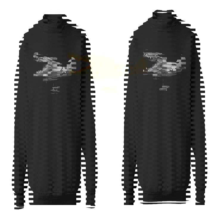 「ボンバルディーノ・クロコディロ」イタリアンブレインロット・ボンバルディーノ・ミーム スウェットシャツ