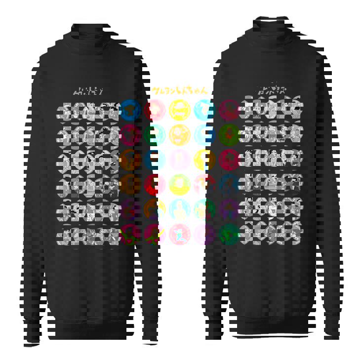 【まんが】クレヨンしんちゃん 全員集合！ スウェットシャツ