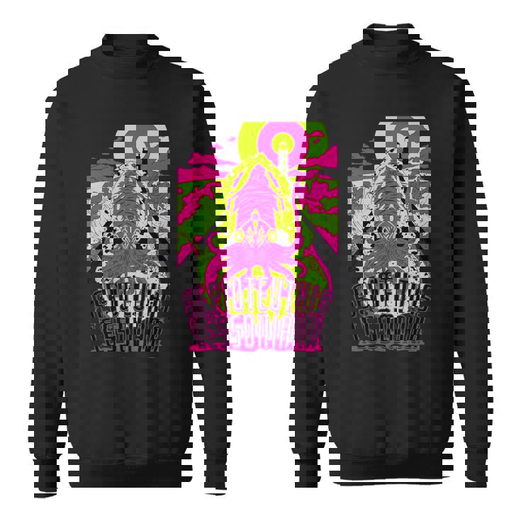 【アオリイカ】 海釣り イカ釣り ユニークイラスト アウトドア 【Sepioteuthis Lessoniana】 スウェットシャツ