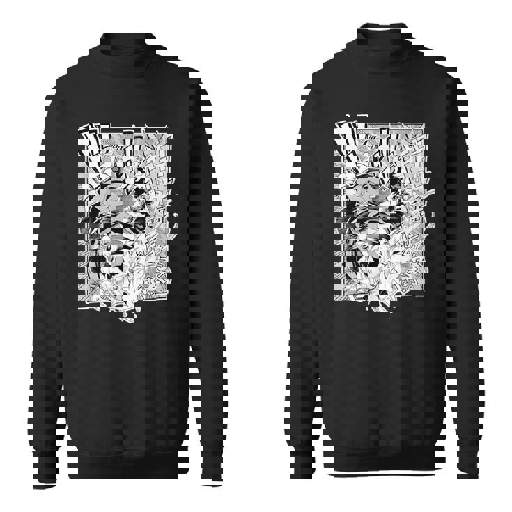 【百鬼あやめ】『ヤマト神想怪異譚』漫画コマtシャツ（本人セレクト 日本語） スウェットシャツ