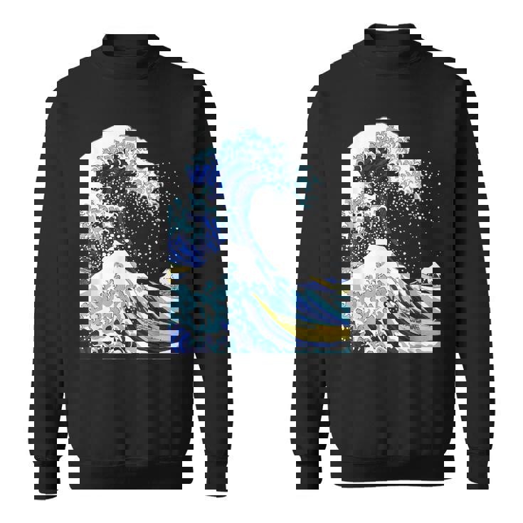 【神奈川沖浪裏】葛飾北斎 和柄 日本のお土産 贈り物 ギフト スウェットシャツ