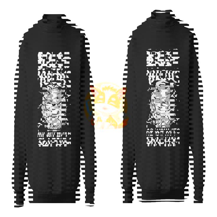 あなたの犬をブラッシングして、私はそれらを剃る必要はありません スウェットシャツ