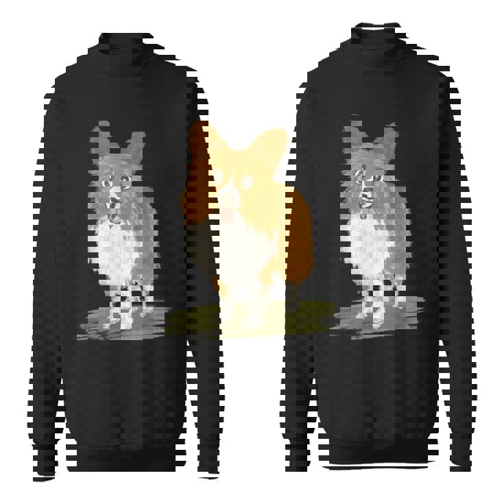 いぬ シェルティ 子犬 ペット かわいい 動物 イラスト スウェットシャツ