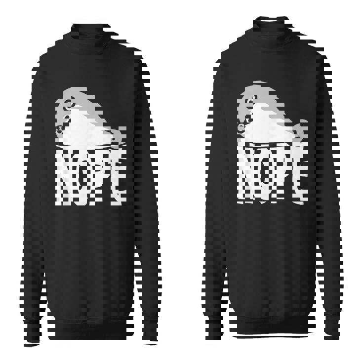 いや、面白いサカバンバスピスフィッシュミーム スウェットシャツ