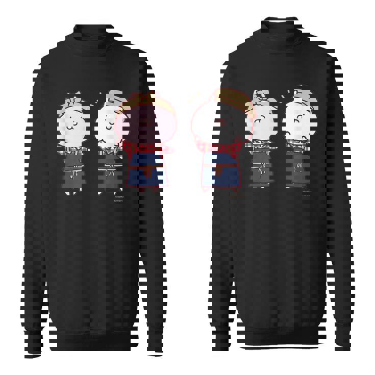 うさまる うさまるとうさこ ダークカラー スウェットシャツ