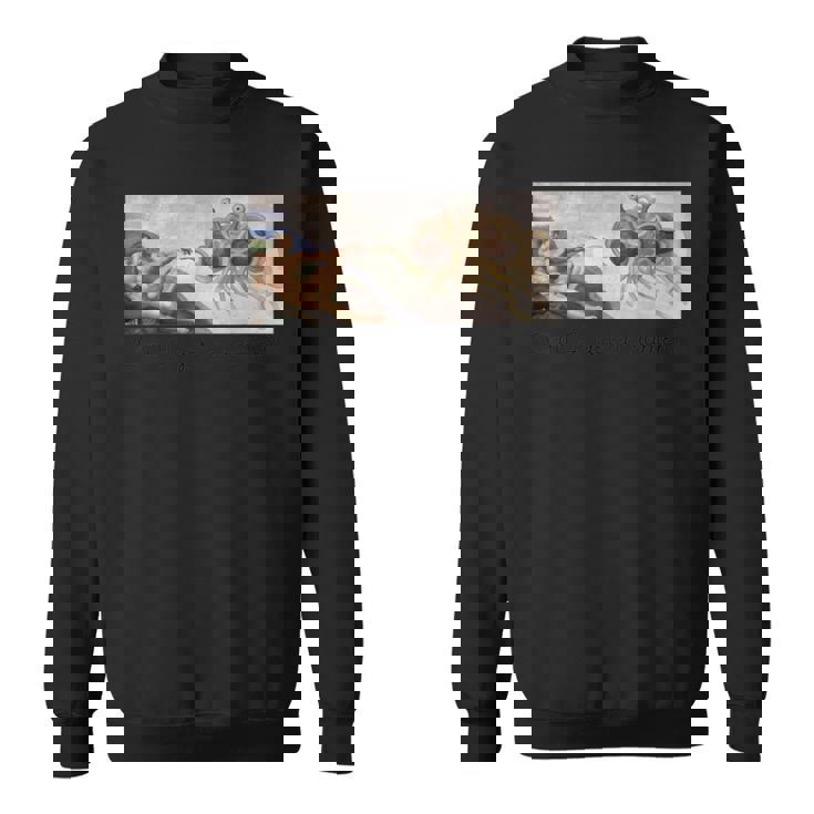 おかしい。ラーメンを頂けますか？空飛ぶスパゲッティモンスターギフト スウェットシャツ