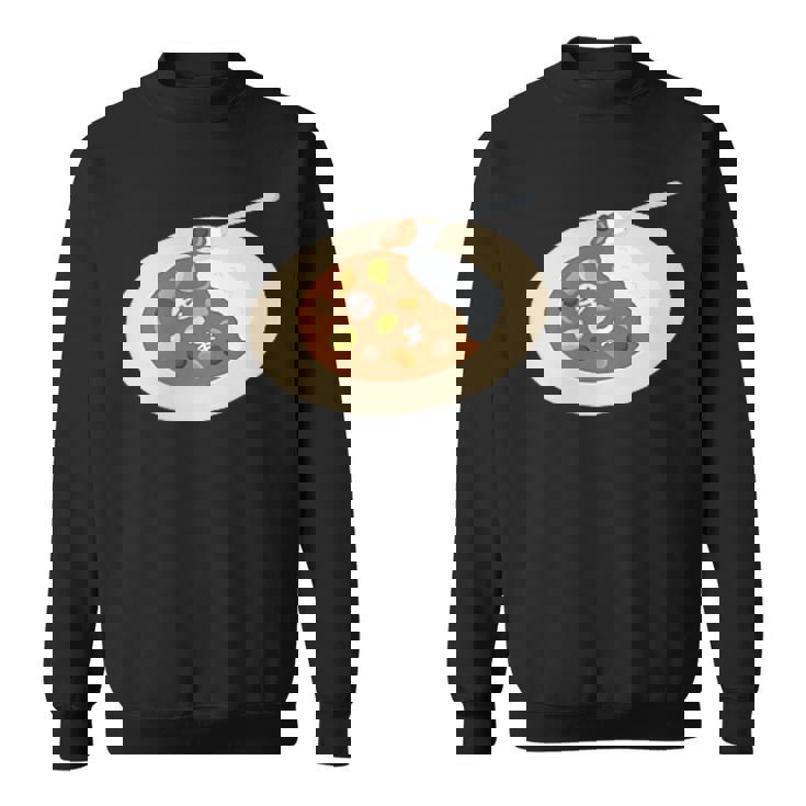 おかしなカレーライス スウェットシャツ