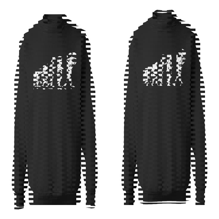 おかしなマーチングバンド ミュージシャン チューバ奏者 人類の進化 スウェットシャツ