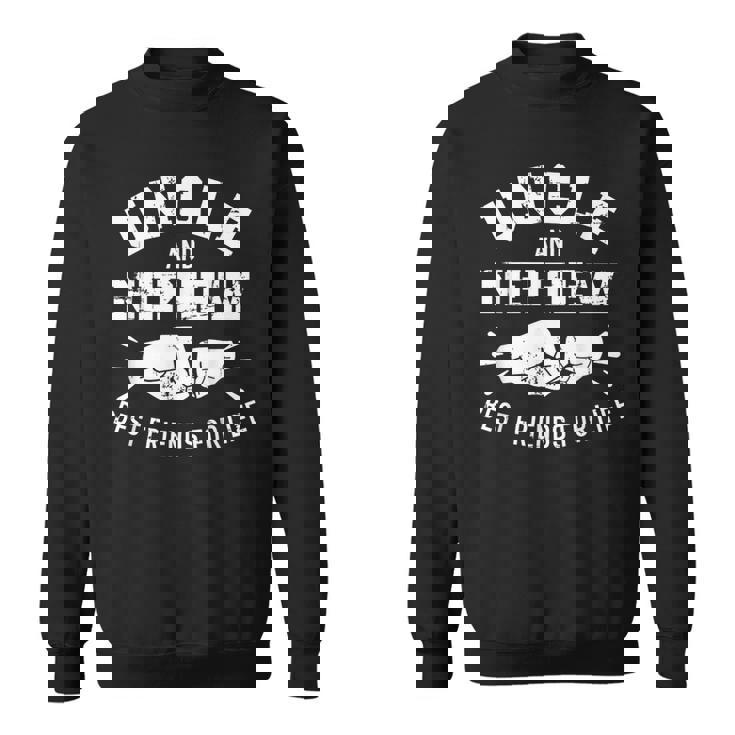 おじさんと甥っ子の一生の友 スウェットシャツ