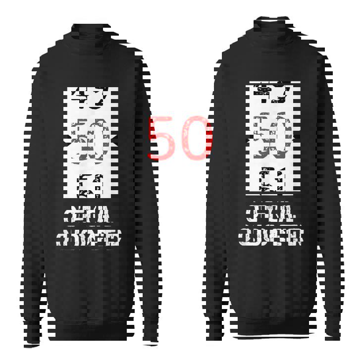 おもしろい 50歳の誕生日 オールドメーター 50歳 50歳 誕生日 50歳 50歳 スウェットシャツ